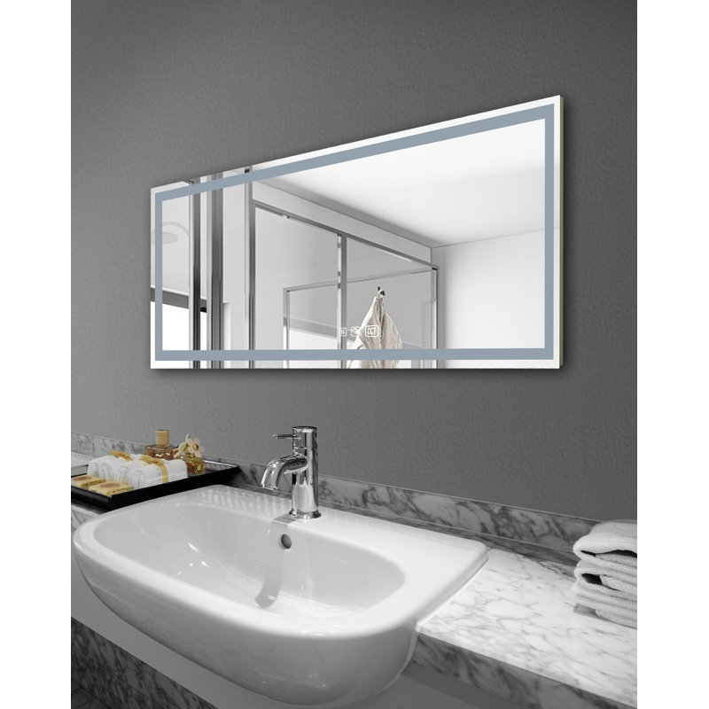 Kaeshon Wall Mirror, 36" x 40", Rectangle