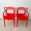 Chaises d'appoint empilables