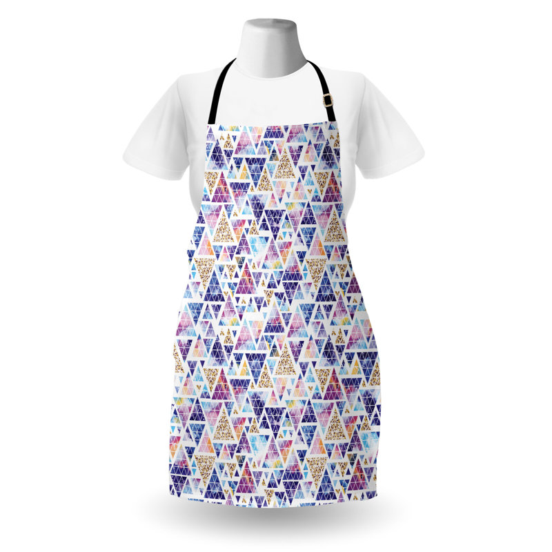 Geometric Bib Apron