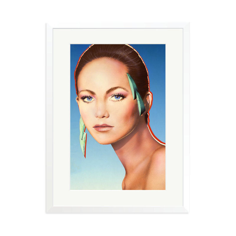 Diane Lane, 31" H x 23" W, White