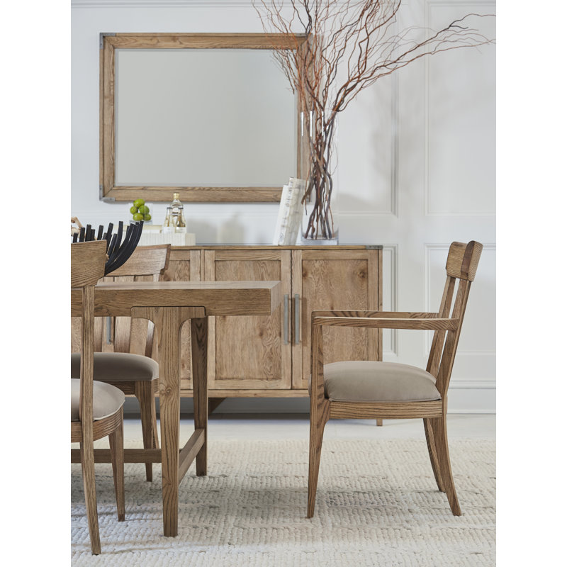 Brown Velvet Upholstered Slat Back Side Chair