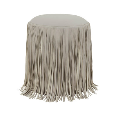 Renae Performance Vegan Leather Ottoman