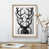 Oak Framed Paper