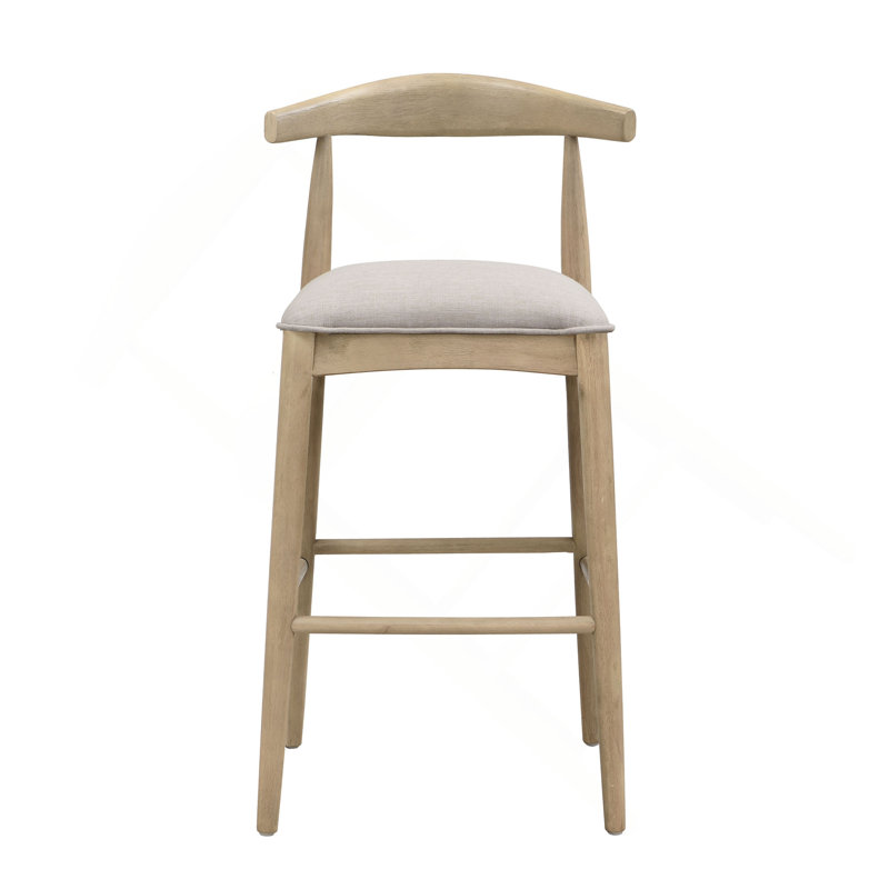 TABOURET EN TISSU (ENSEMBLE DE 2), Gris, Naturel