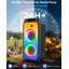 Karaoke Machine for Adults, Big Party Speaker with  Peak Power, Wireless PA System with Dual 8" Subwoofers, Disco Lights & 2 Microphones for Home Party Outdoor, Support USB/AUX/REC/TWS
