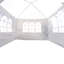 Auvent de mariage 10 pi x 10 pi pour tente de réception d'extérieur robuste + 4 murs amovibles-111644073