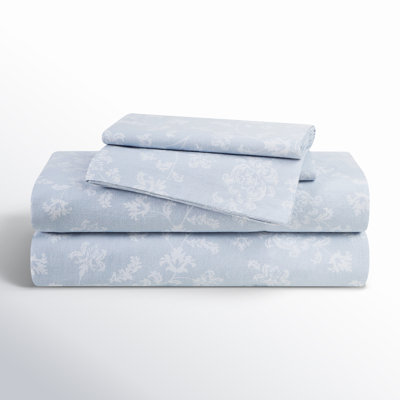 Ramira 100% Cotton Standard Floral Pillowcase