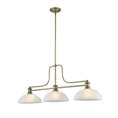 Hagood 3 - Light Kitchen Island Pendant