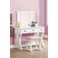 Ensemble coiffeuse avec tabouret et miroir Potterville-1278480486