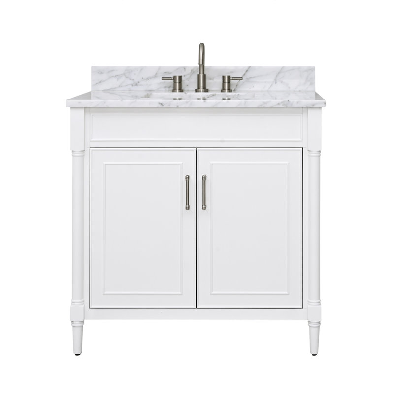 Bristol 37'' W Single Vanity, White