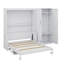 Grand lit escamotable mural avec placard