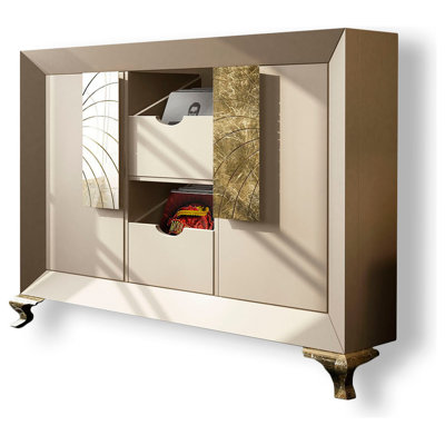 Armoire d’appoint à disque en vinyle Saphire