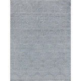 Manzoni Wool Geometric Area Rug in Gray