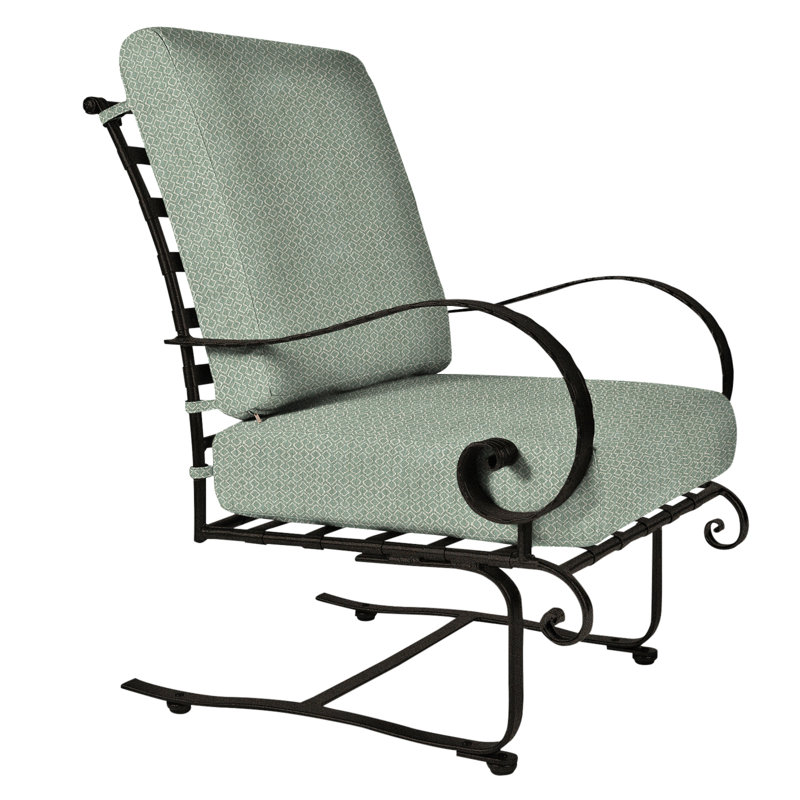 Classico Outdoor Lounge Chair, Carbon Black, Sahara Cafe
