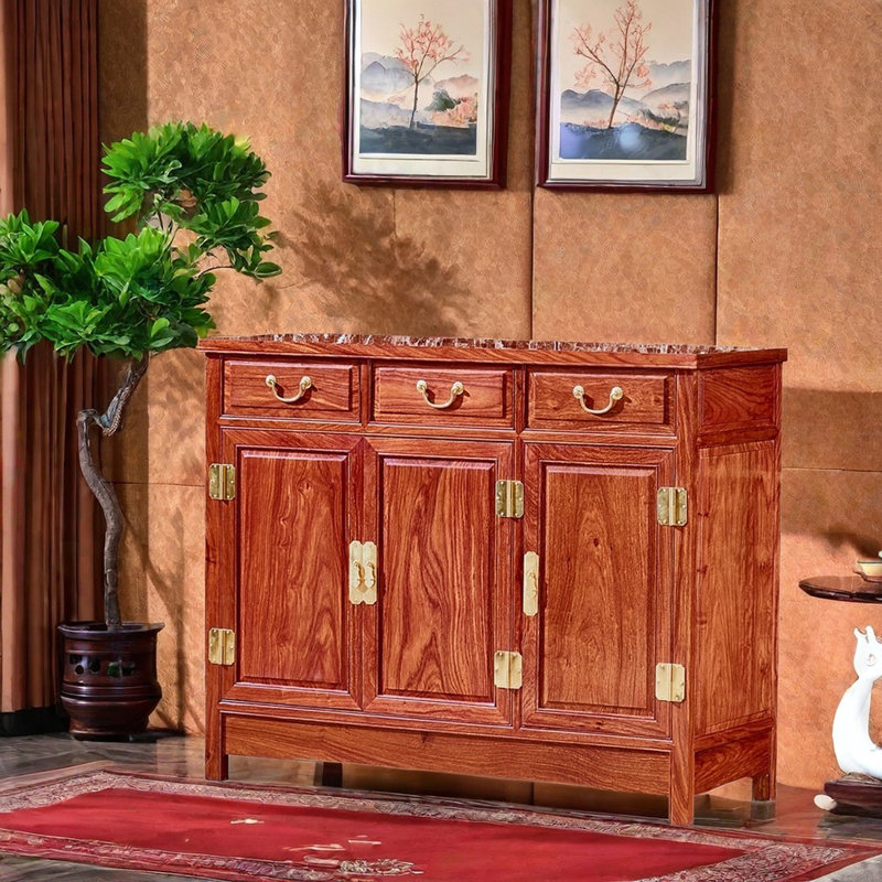 Buffet chinois en bois massif