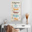 Plaque murale «Blissful Family Rules»
