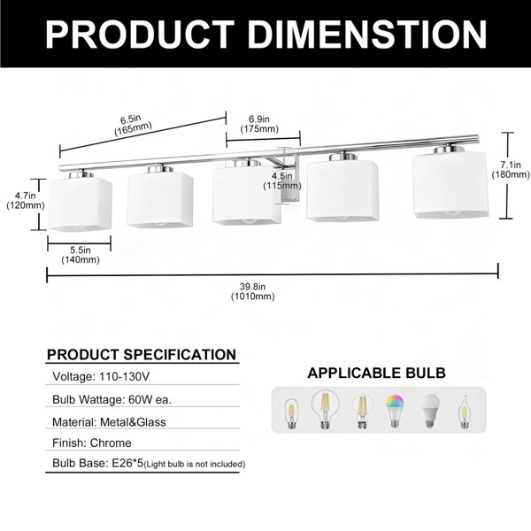 Dimensions du produit