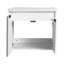 Meuble-lavabo mural 24 po avec lavabo, parfait pour les petites salles de bain et un design moderne