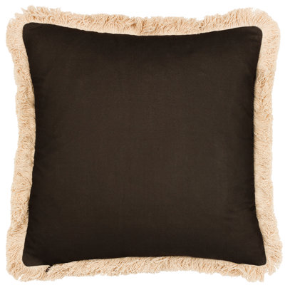 Colonial Palm Floral Square Cushion Cover