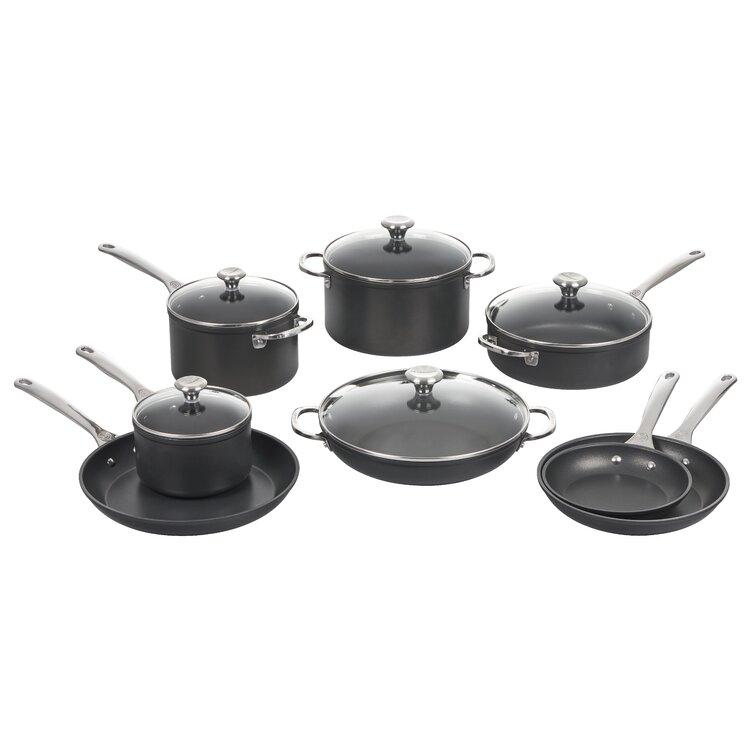  Le Creuset Tri-Ply Stainless Steel 7 pc. Cookware Set :  Everything Else