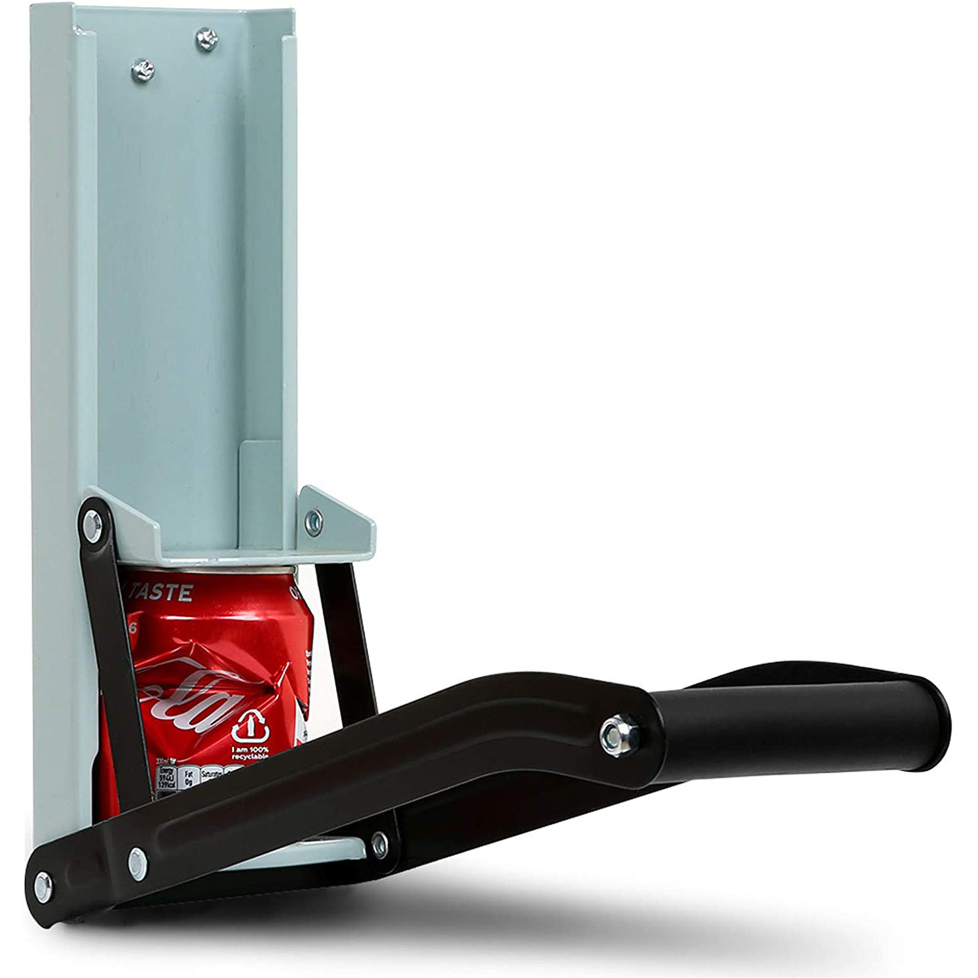 1PC Can Press Crusher Recovery Tool Wall-mounted Beer Can Opener