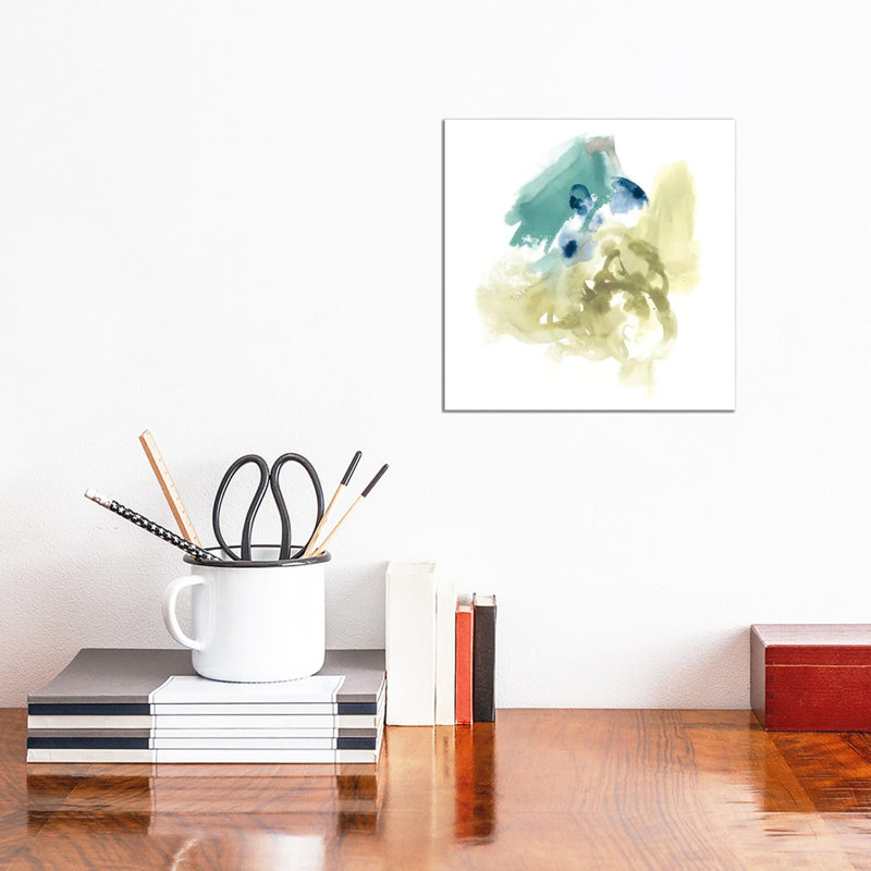 Integral Motion I by June Erica Vess - Wrapped Canvas Painting, 30.48 cm H x 30.48 cm W