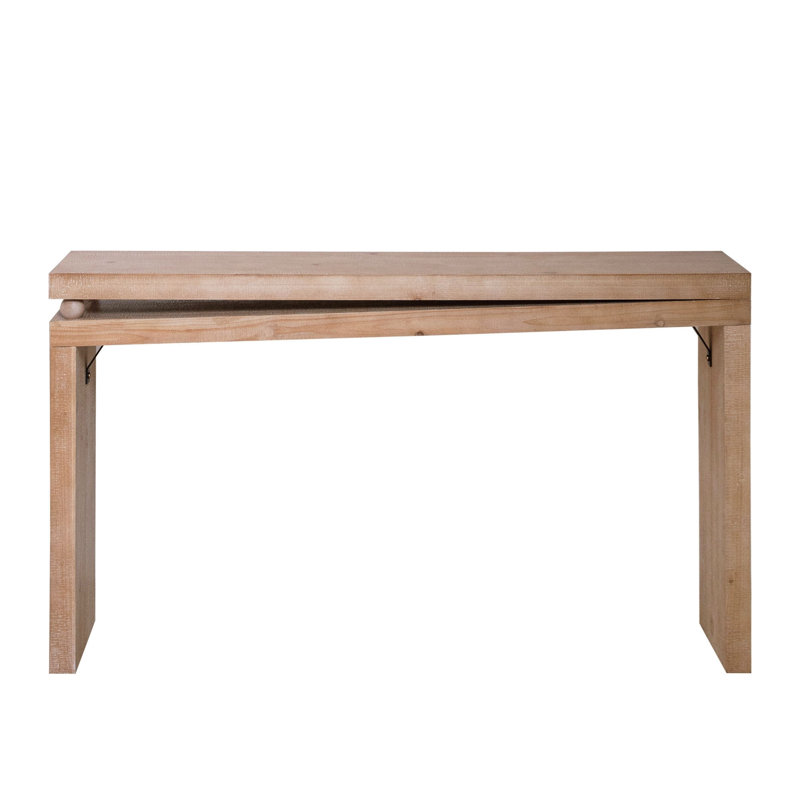 52 Inch Hallway Table,Wood Console Table With Bead Detail