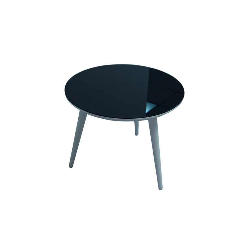 Pena Glass Top End Table
