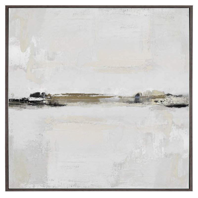 Endeavor In Opulence, 40" H x 40" W, Framed Print, Black