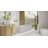 Badeloft 66.9" x 28.3" Freestanding Soaking Stone Resin Bathtub with Overflow and Drain BW-06-XL-M in Matte White-35943559