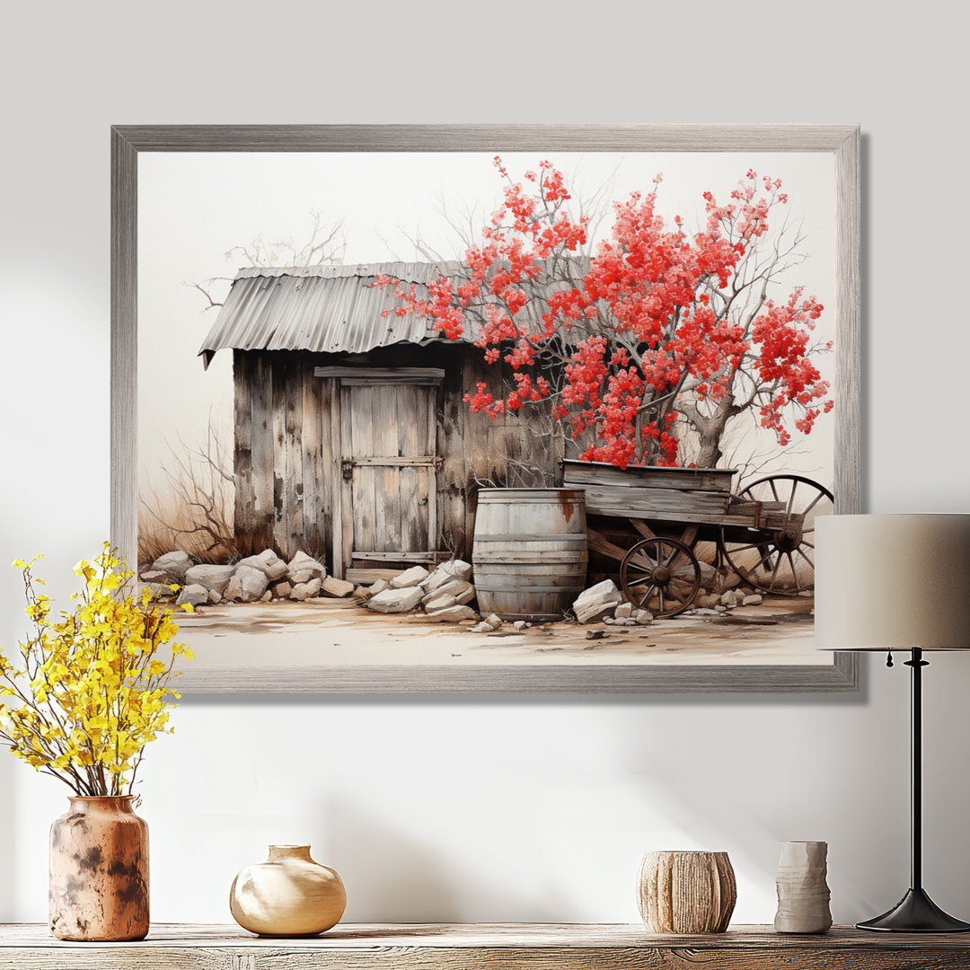 Barn Rustic Elegance II - Barn Wall Art Rosalind Wheeler 