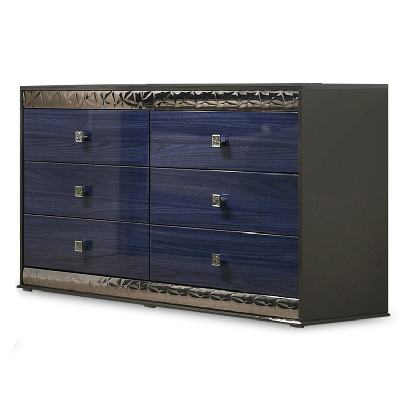 Commode 6 tiroirs Serafino