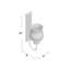 Grande applique murale Godric