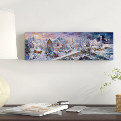 Holiday At Seaside by Nicky Boehme - Print on Canvas
