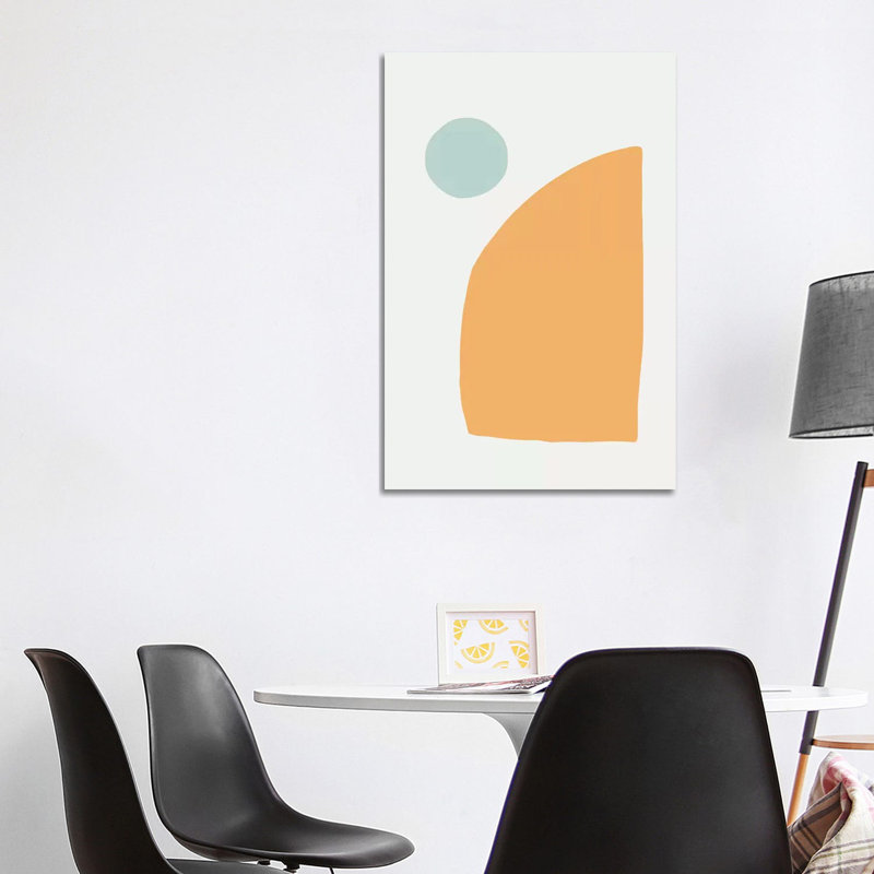 Abstraction III by Nouveau Prints - Wrapped Canvas Gallery-Wrapped Canvas Giclée, 101.6 cm H x 66.04 cm W x 1.91 cm D