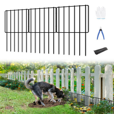 Dog Digging Fence Barrier Animal Garden Fence