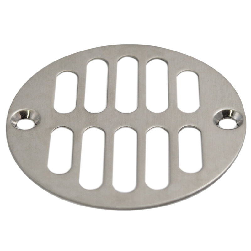 3.5'' W Grid, Satin Nickel