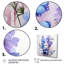 Bleu et mauve, Delphinium, bouquet de fleurs II - Delphinium, art mural-174439384-174439385