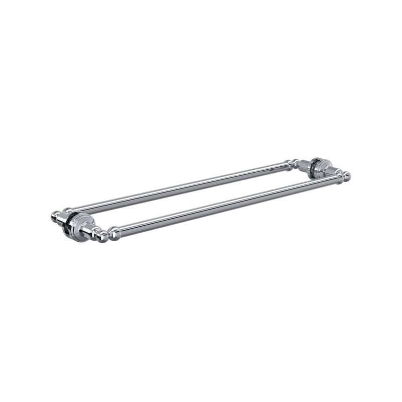Perrin & Rowe 24" Shower Door Pull Handle, Polished Chrome