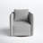 Winslow Upholstered Swivel Armchair
