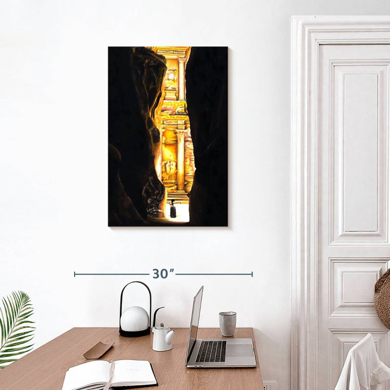 Aime Homage To Petra, 30" H x 20" W