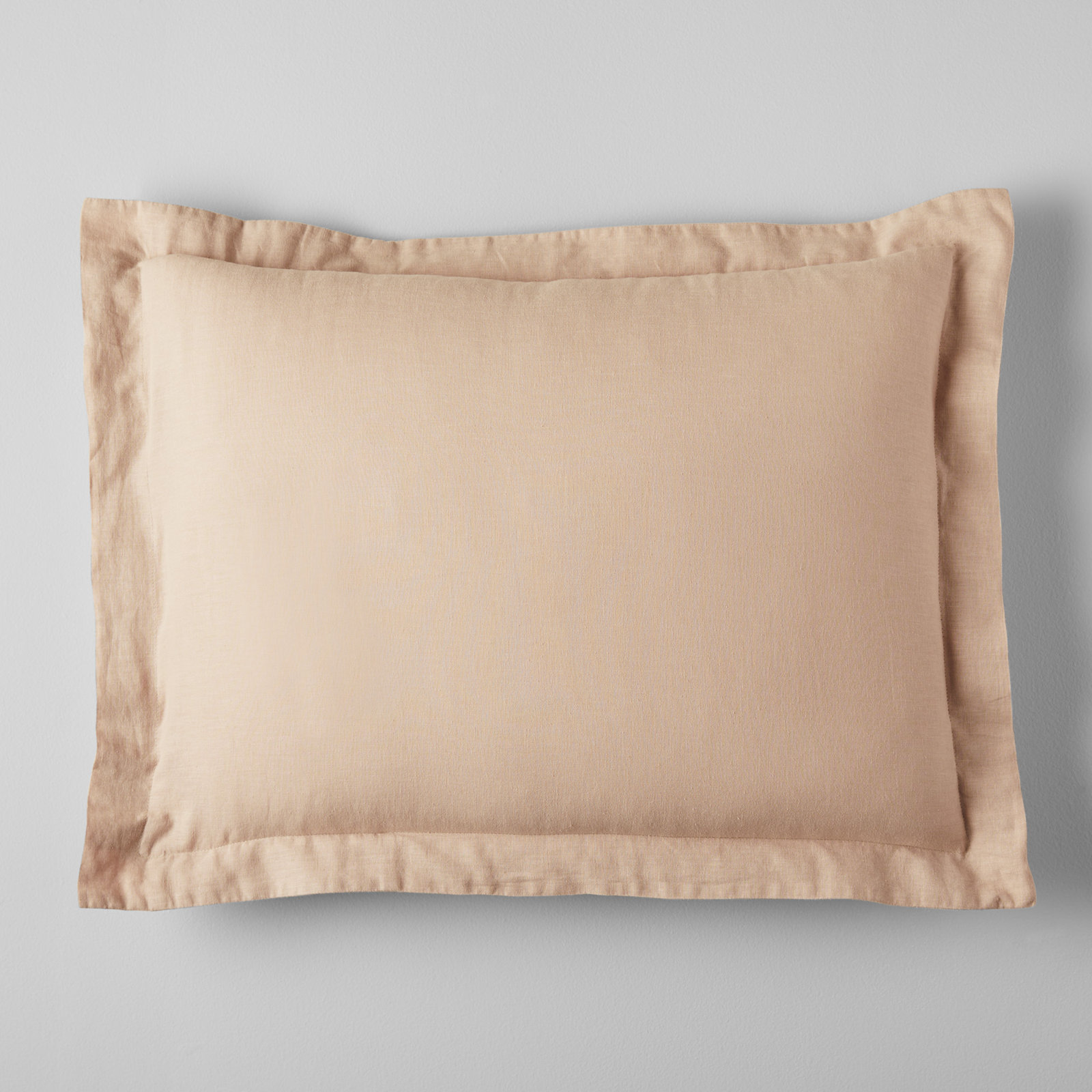 Jeffen Linen Duvet Cover Set, King / Cal King Duvet Cover + 2 King Shams, Dusty Rose