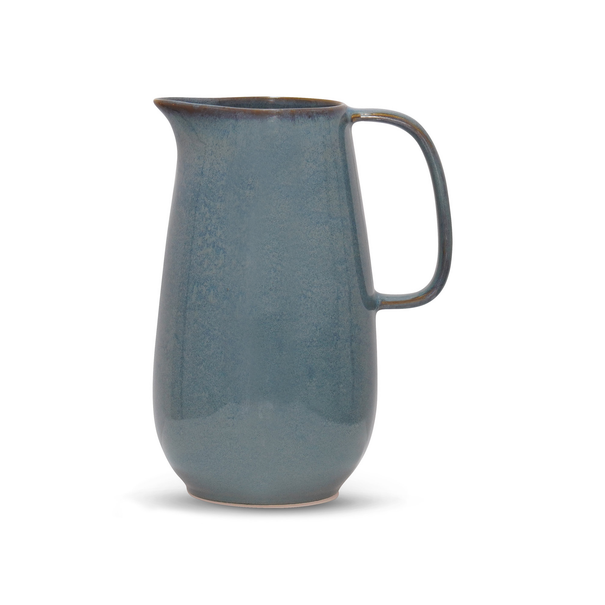 Mesa Ceramics Stoneware Pitcher, Blue