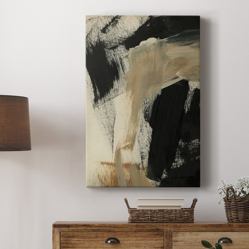Baked Paintstrokes IV - Gallery Cavas sur mesure, H 18 po x l 12 po