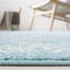 Tapis turquoise / ivoire Strobel-723828332