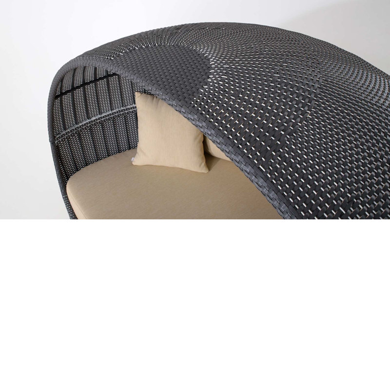 Lagoon Twin Metal Daybed with Mattress