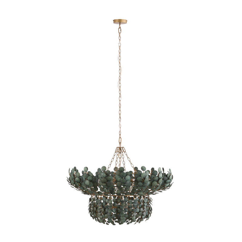 Bilal 8 - Light Iron Chandelier