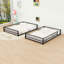 Metal Bunk Bed With Ladder And Slats-36271620-36271625