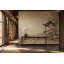 Papier peint paysage asiatique, pavillon traditionnel, bambouseraie, murale-298768698-298769093