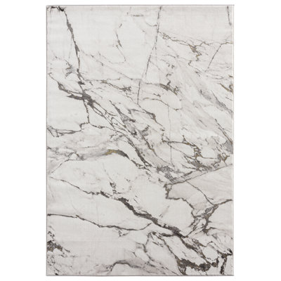 Tapis doré / gris Farris